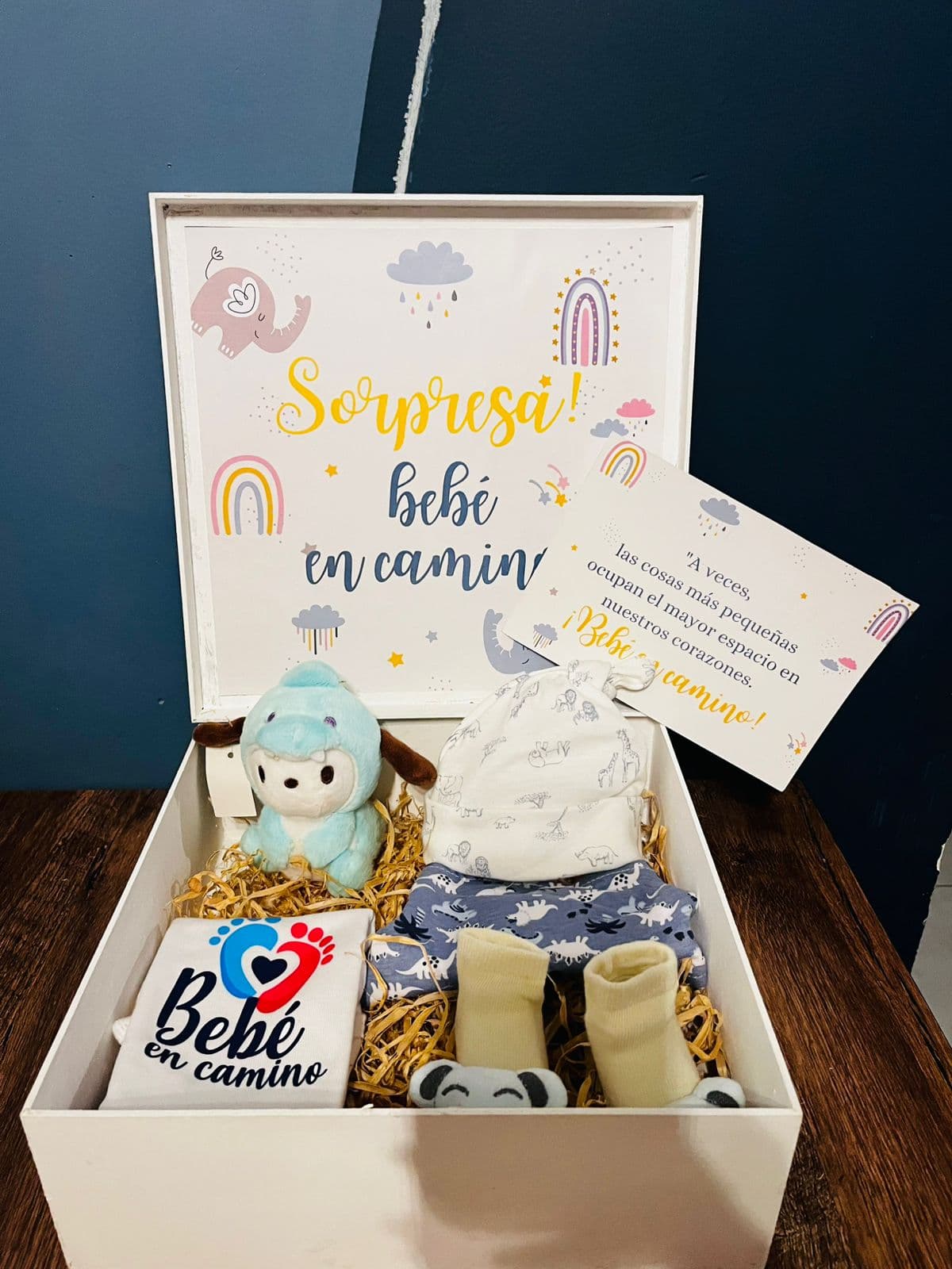 Caja sorpresa de revelación